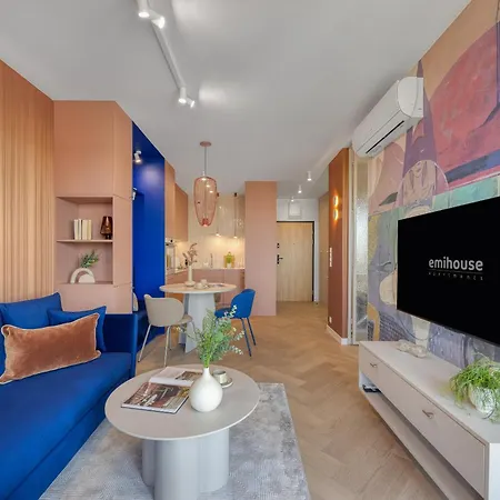 Apartment Emihouse Krakovska - Free Parking, Klimatyzacja, Balkon - Nowosc Rzeszów