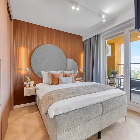 Emihouse Krakovska - Free Parking, Klimatyzacja, Balkon - Nowosc Apartment *